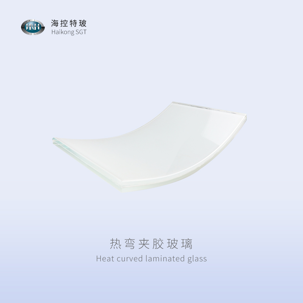 Heat curved Laminated Glass